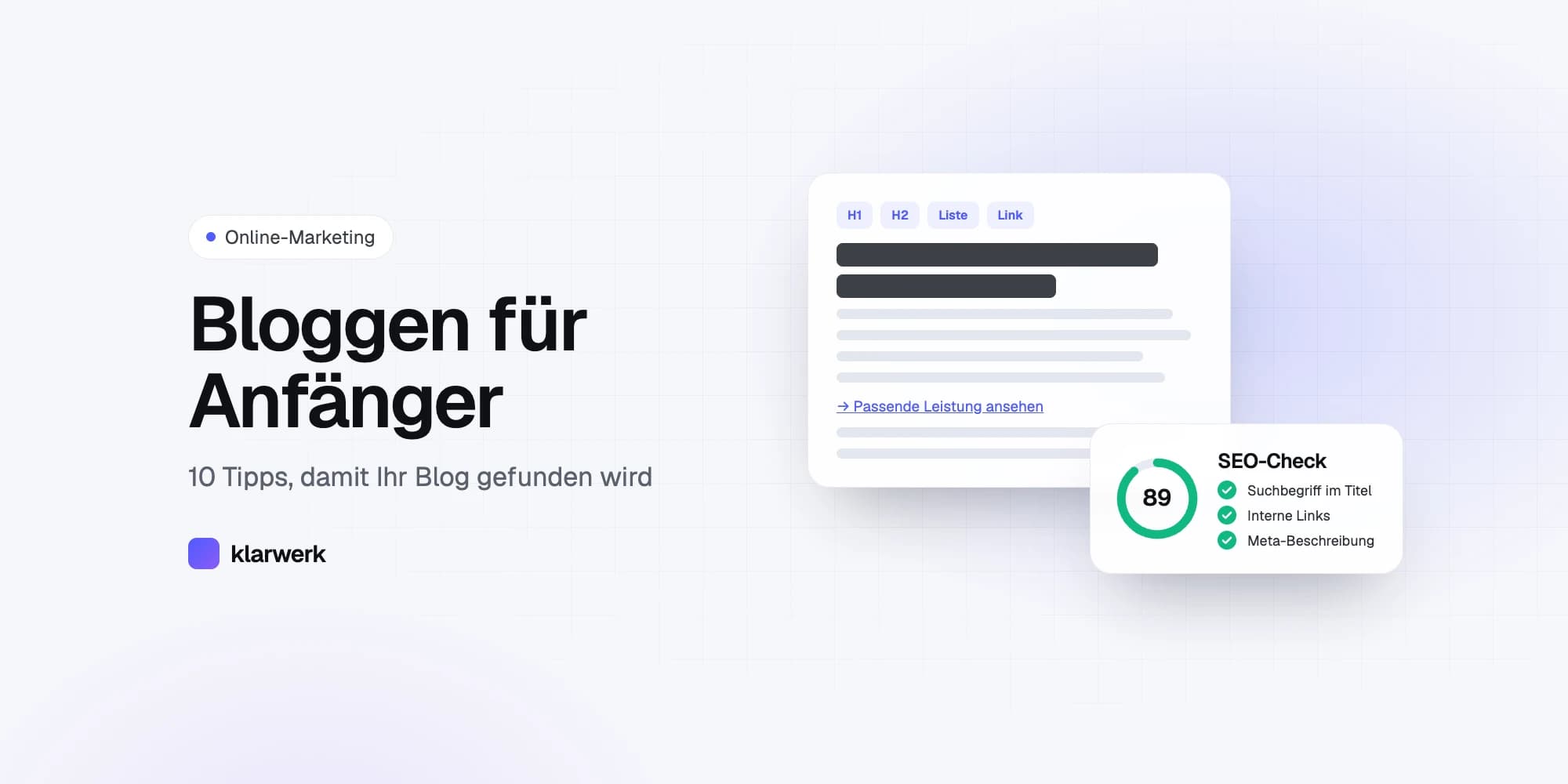 10 Tipps für Blogging-Anfänger: So wird Ihr Blog gefunden
