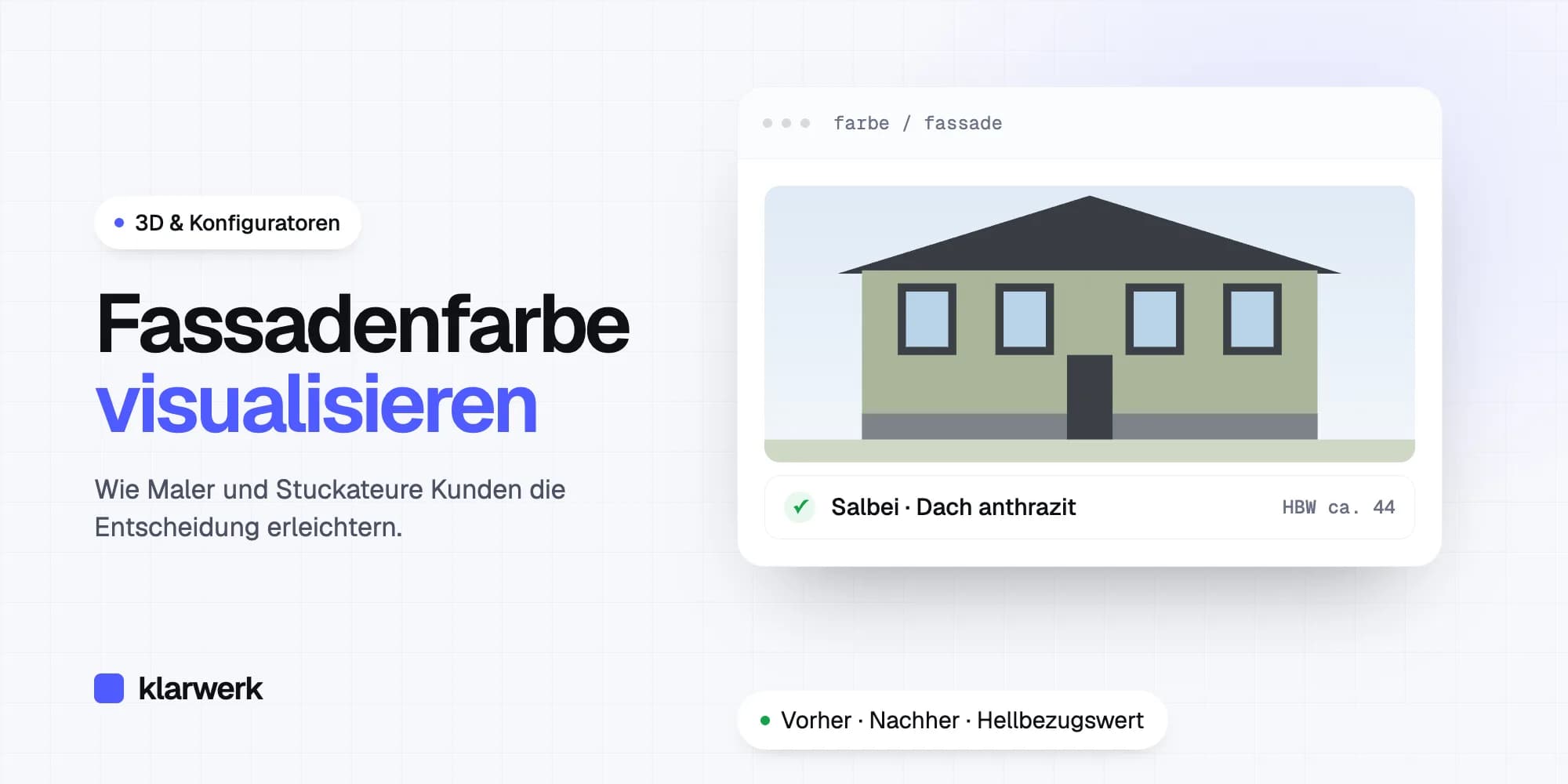 Fassadenfarbe visualisieren: Wie Maler und Stuckateure Kunden die Entscheidung erleichtern