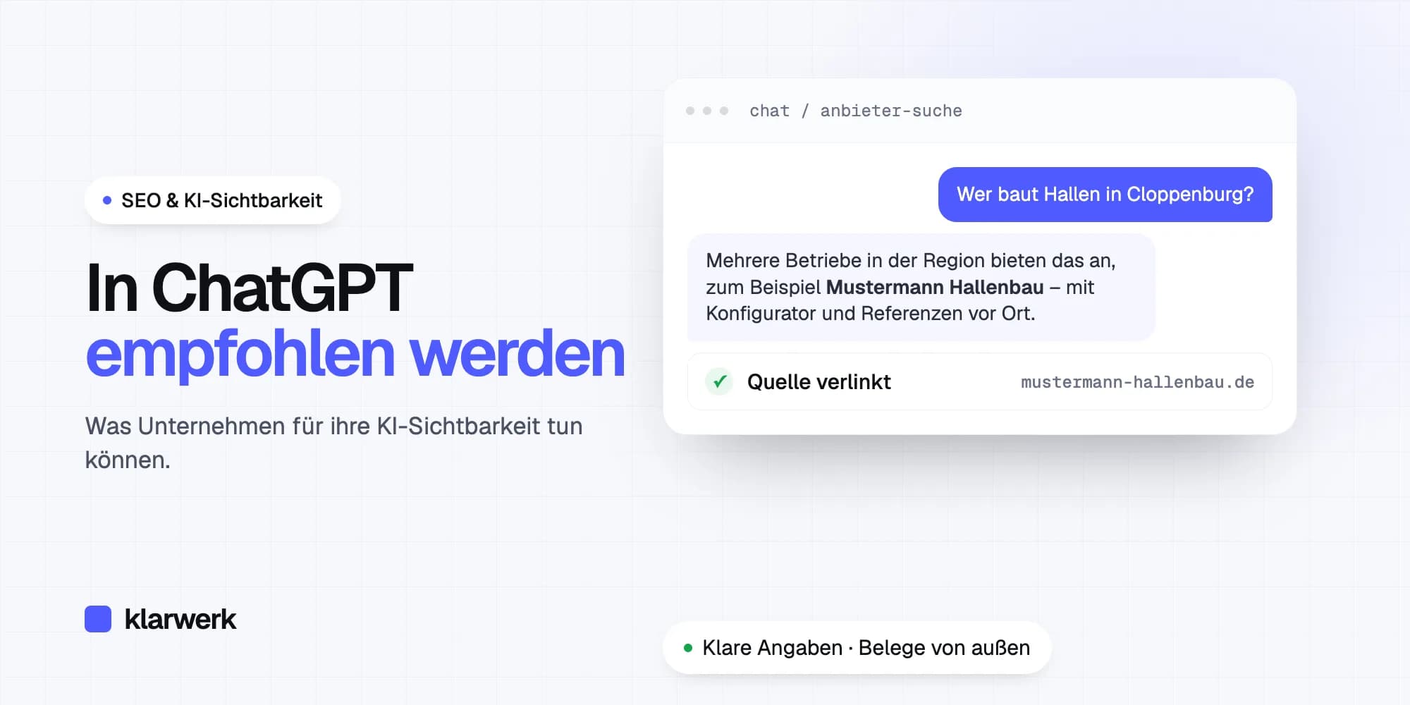 In ChatGPT empfohlen werden: Was Unternehmen für ihre KI-Sichtbarkeit tun können