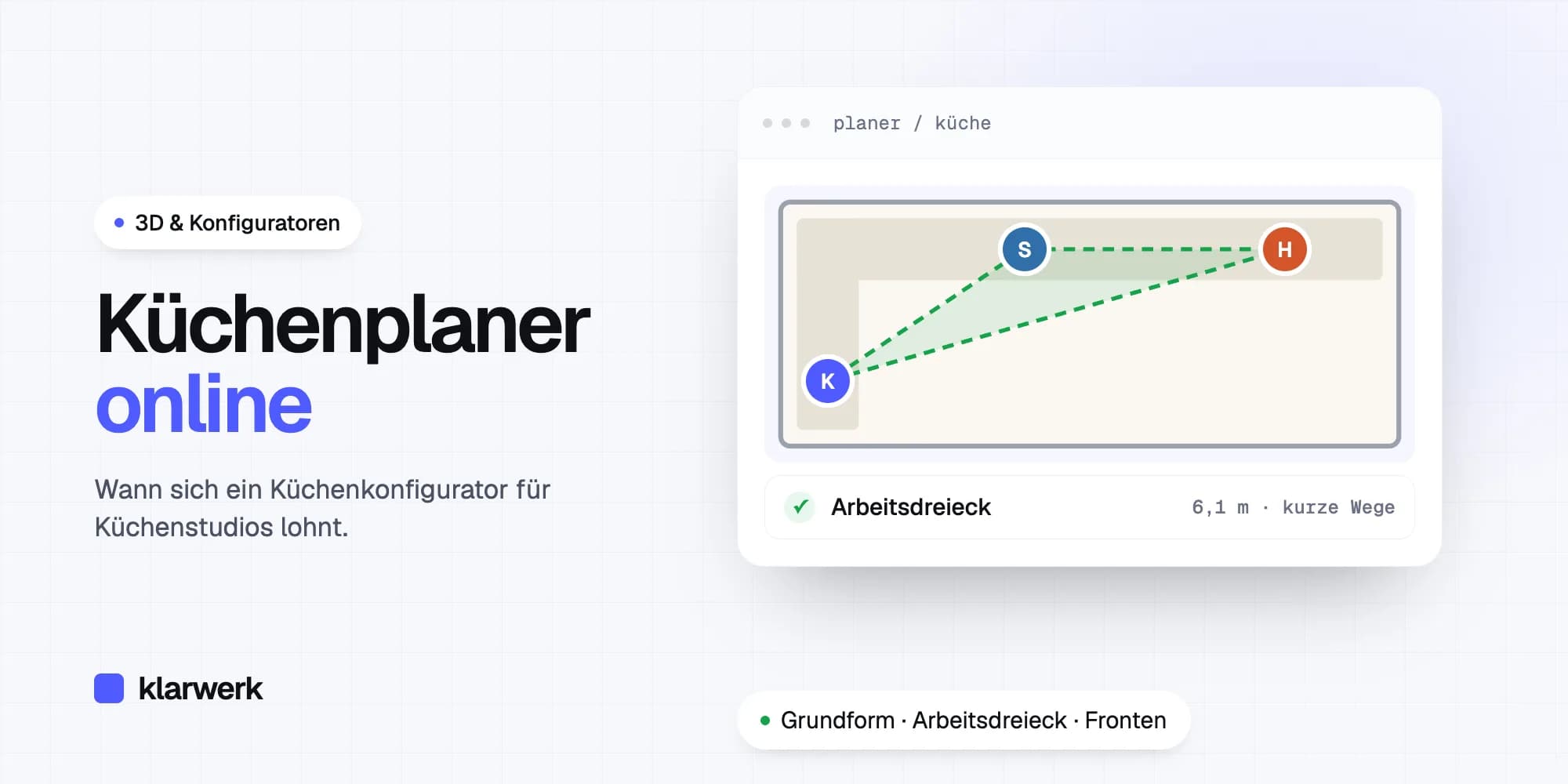 Küchenplaner online: Wann sich ein Küchenkonfigurator für Küchenstudios lohnt