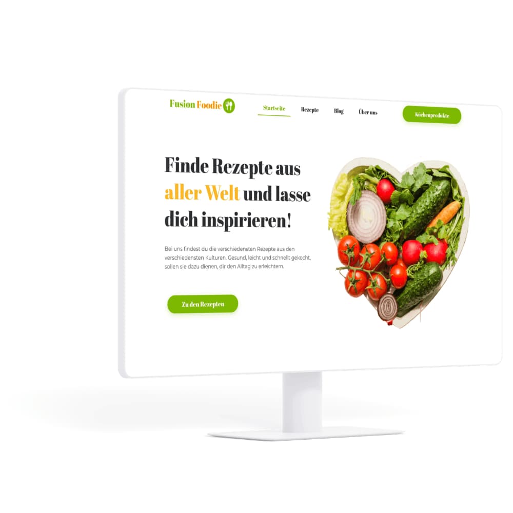 Ein frischer Auftritt für internationale Rezeptideen