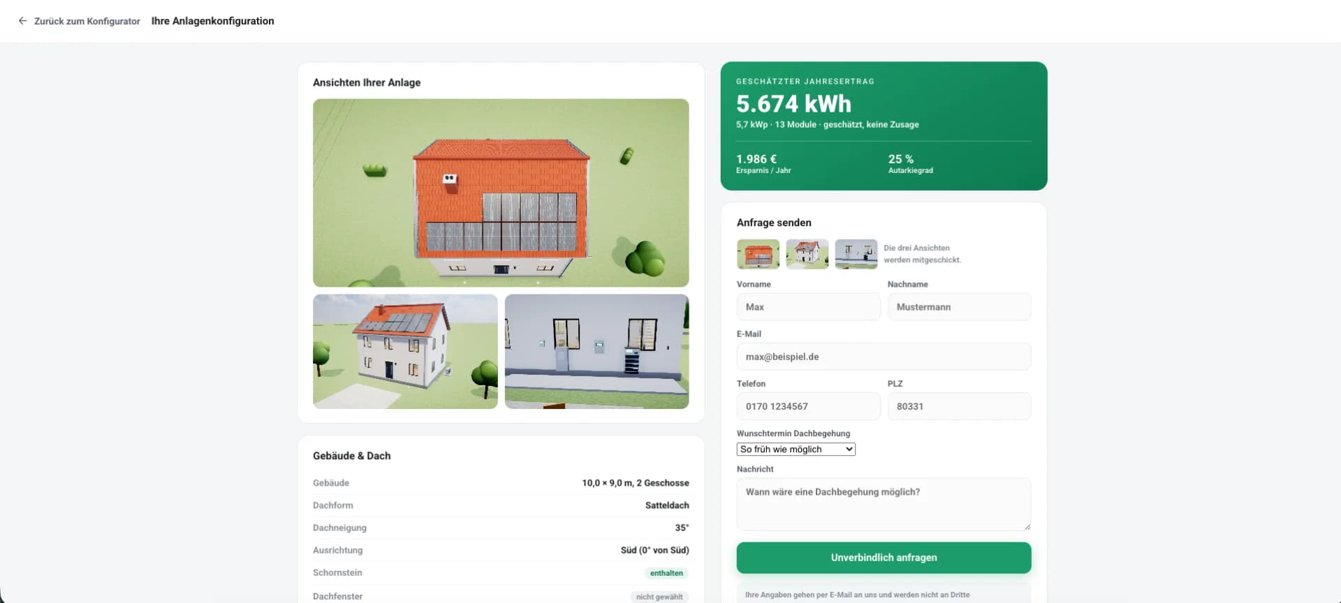 Eine Anfrage, mit der man rechnen kann