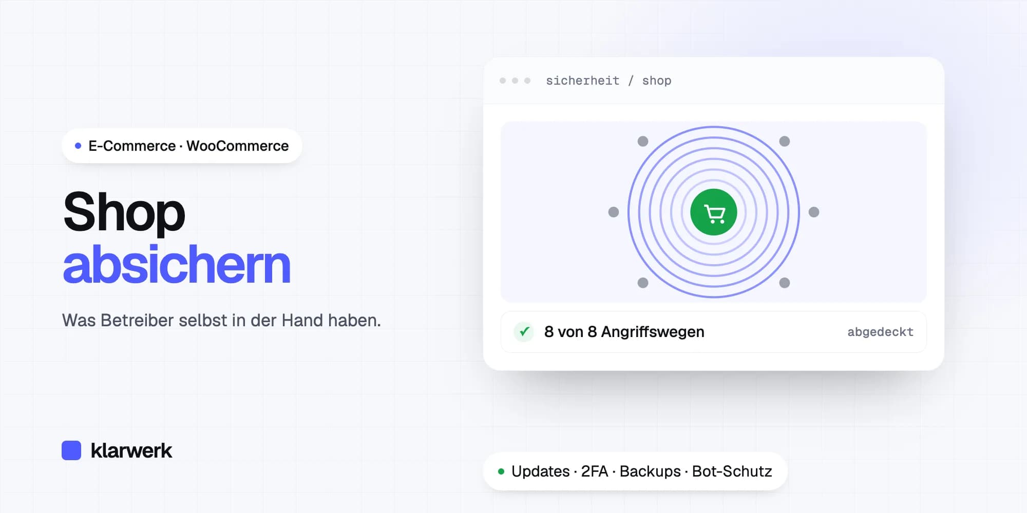WooCommerce-Shop absichern: Was Betreiber selbst in der Hand haben
