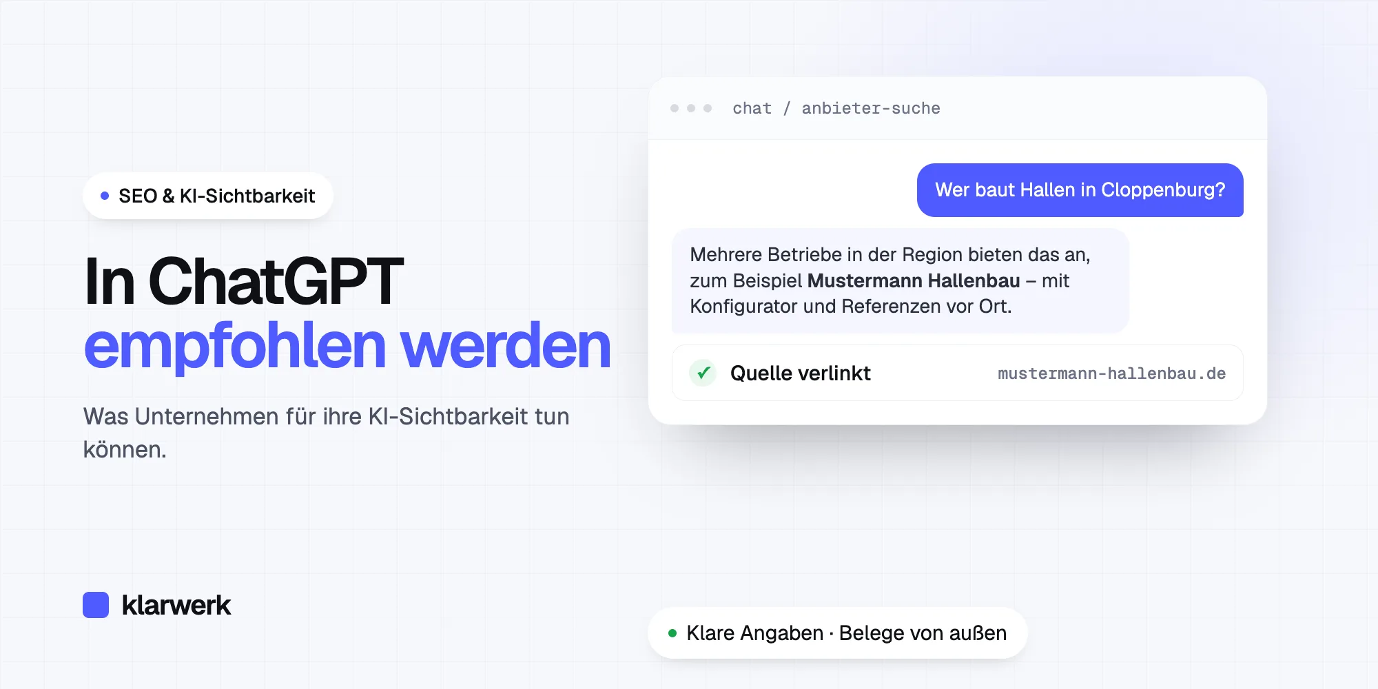 In ChatGPT empfohlen werden: Was Unternehmen für ihre KI-Sichtbarkeit tun können