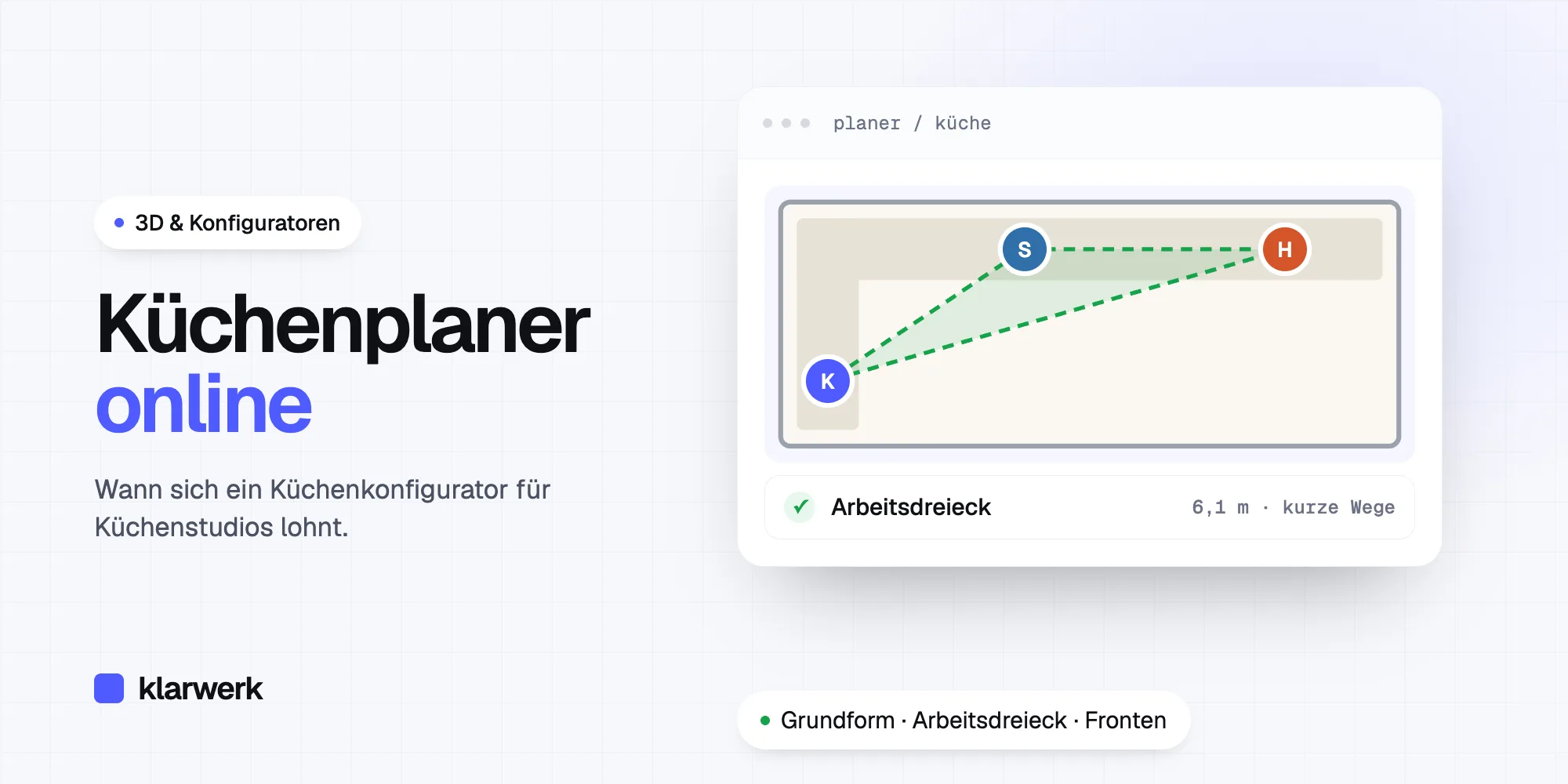 Küchenplaner online: Wann sich ein Küchenkonfigurator für Küchenstudios lohnt