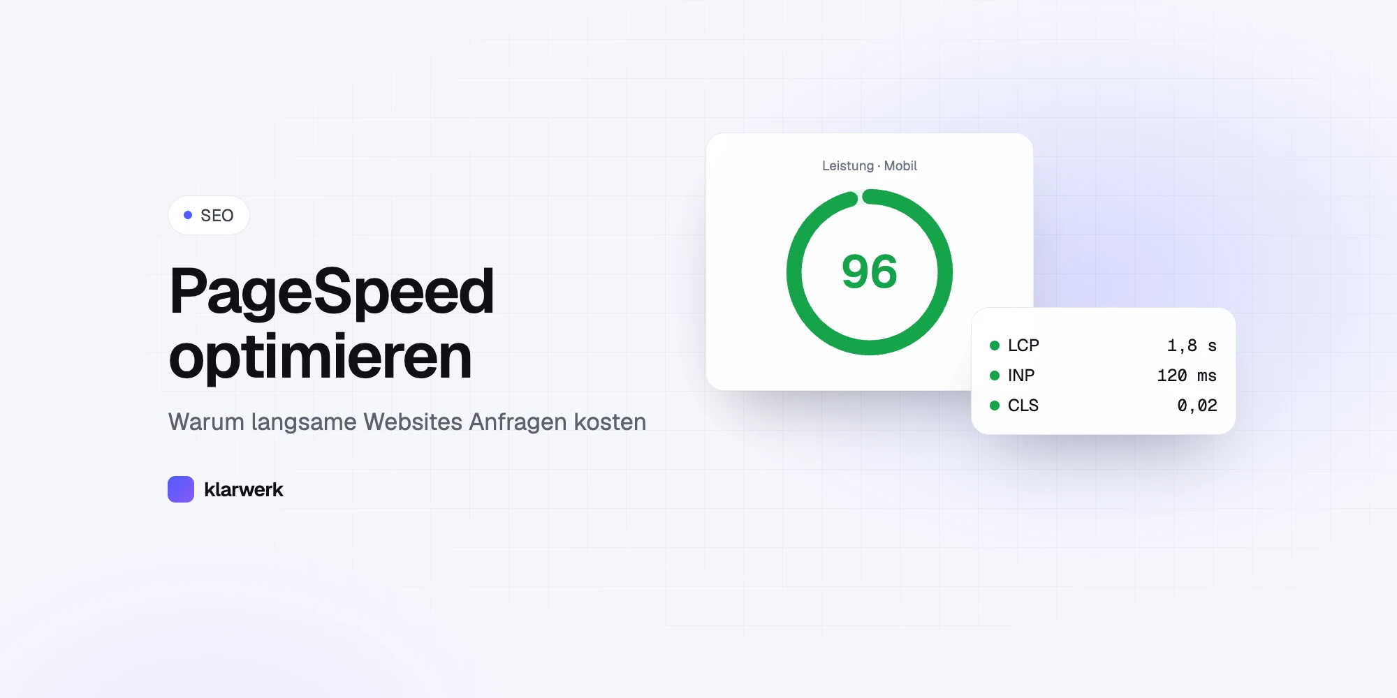 PageSpeed optimieren: Warum langsame Websites Anfragen kosten