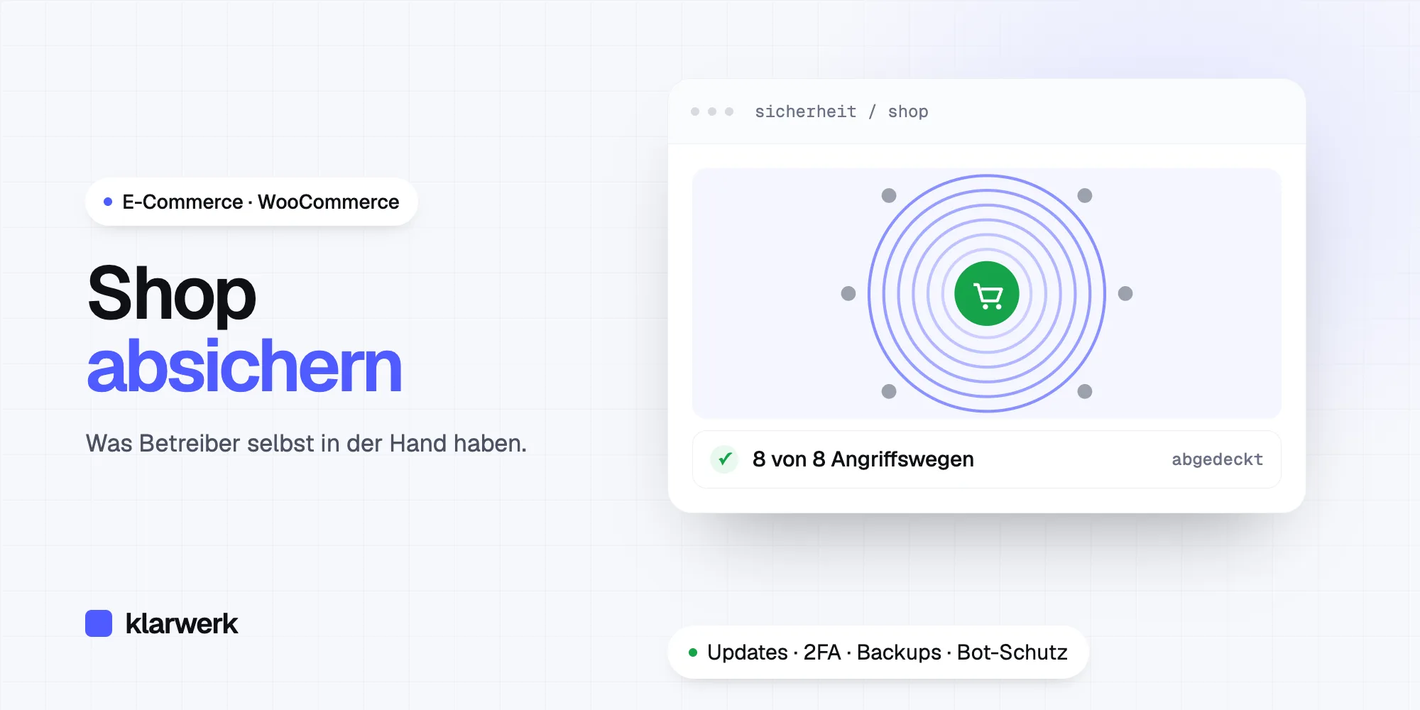 WooCommerce-Shop absichern: Was Betreiber selbst in der Hand haben