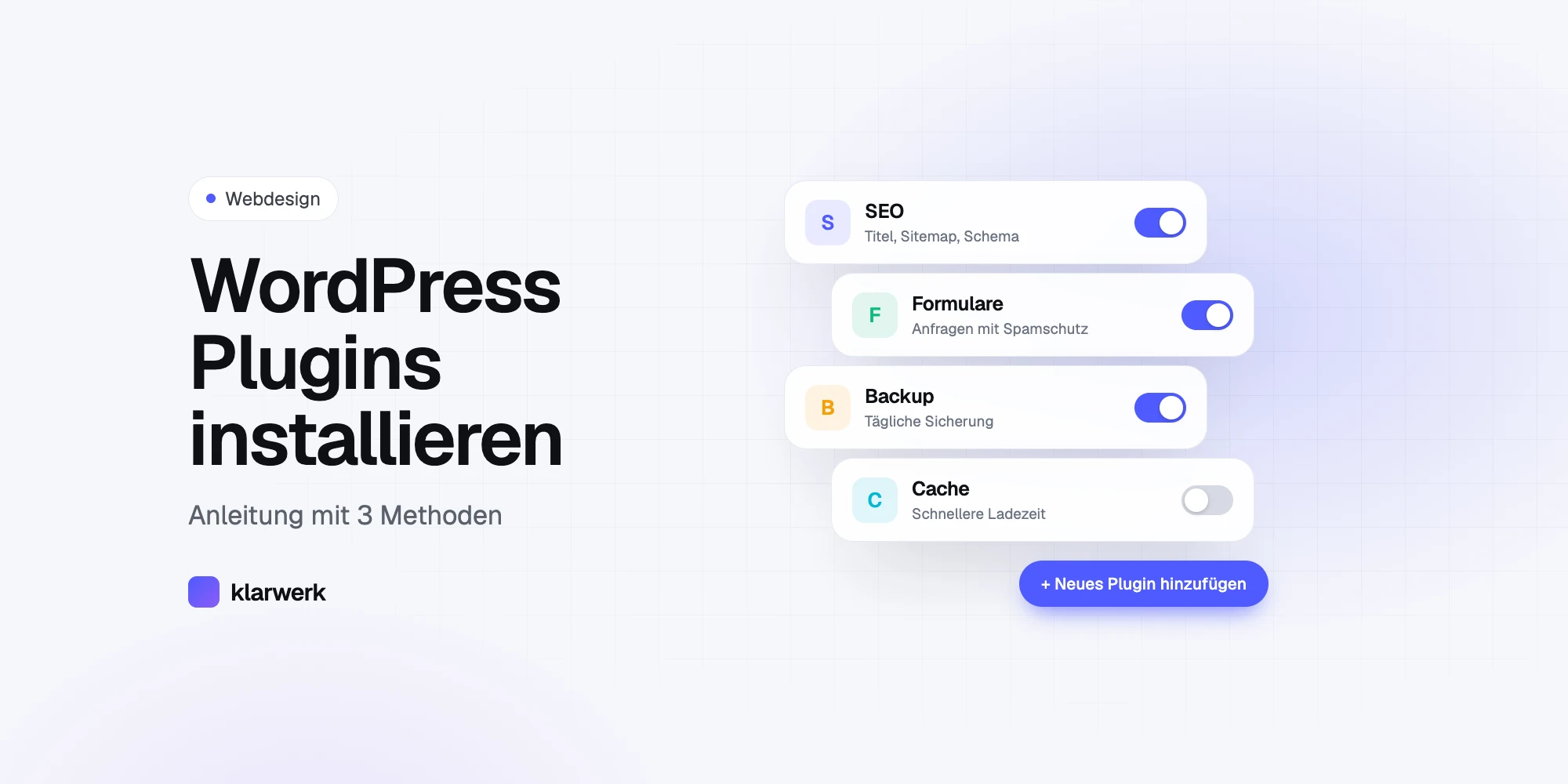 WordPress Plugins installieren: Anleitung mit 3 Methoden