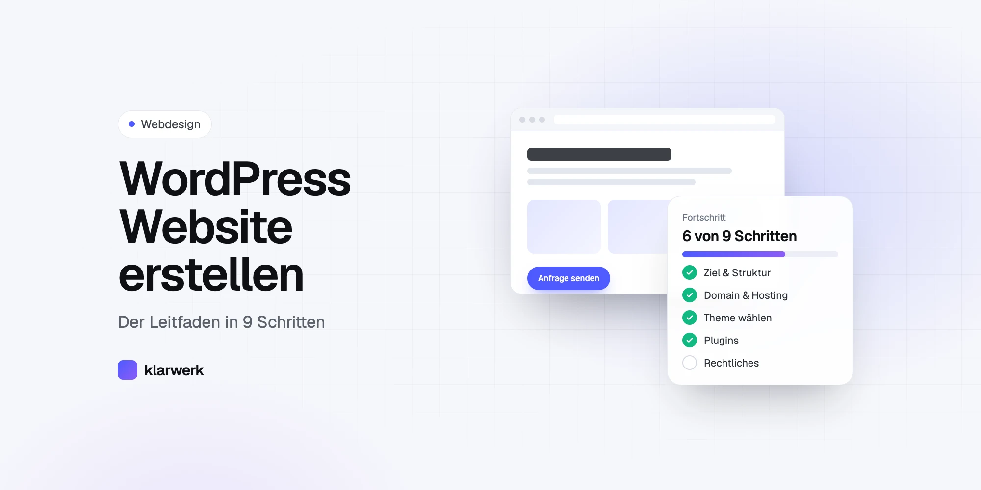 WordPress Website erstellen: Der Leitfaden in 9 Schritten
